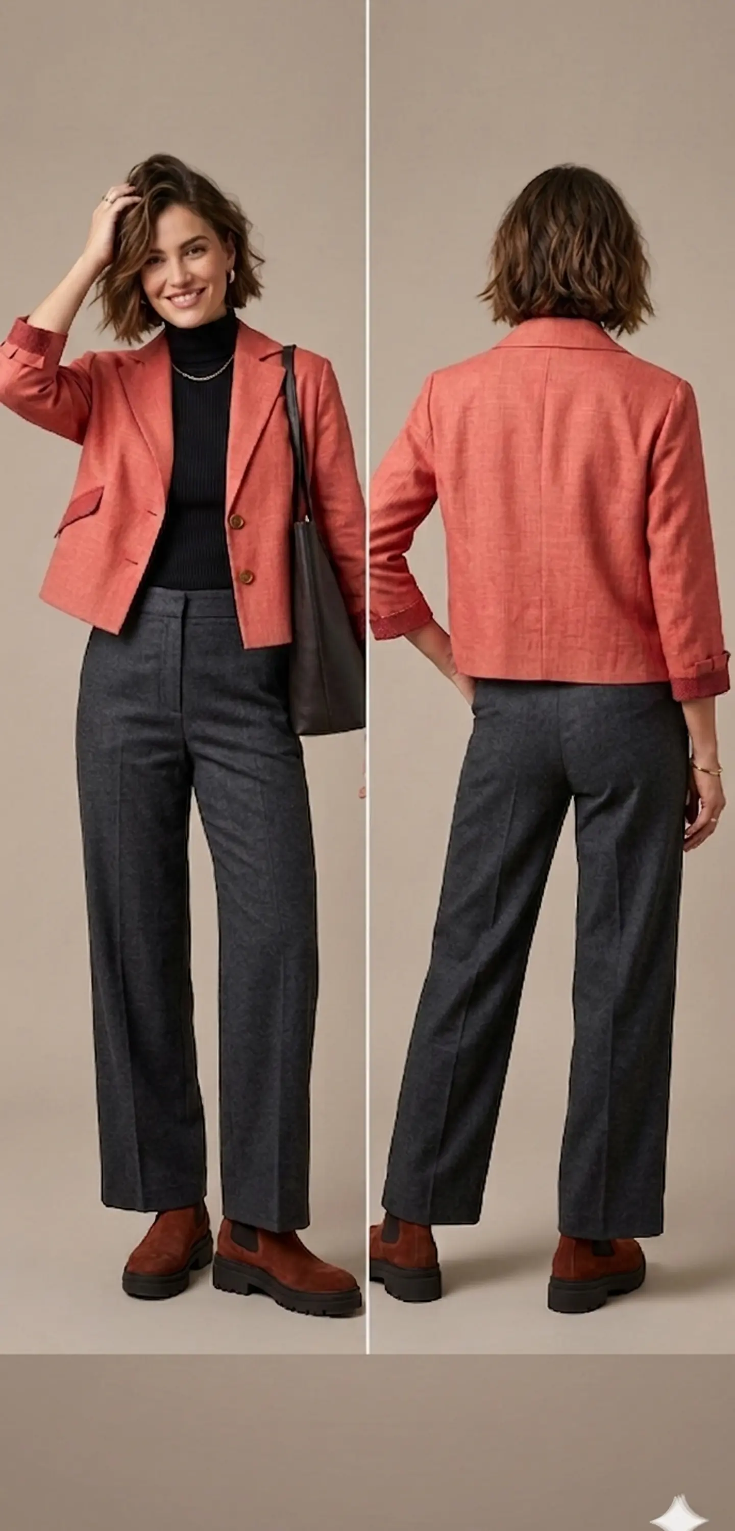 Chaqueta trama sandia 2