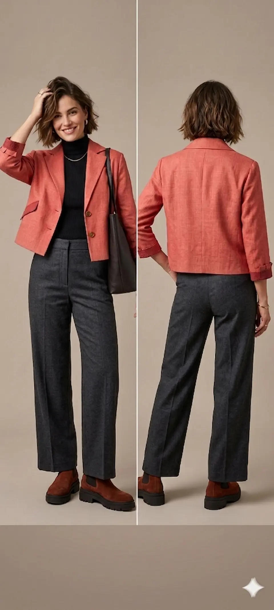 Chaqueta trama sandia 2