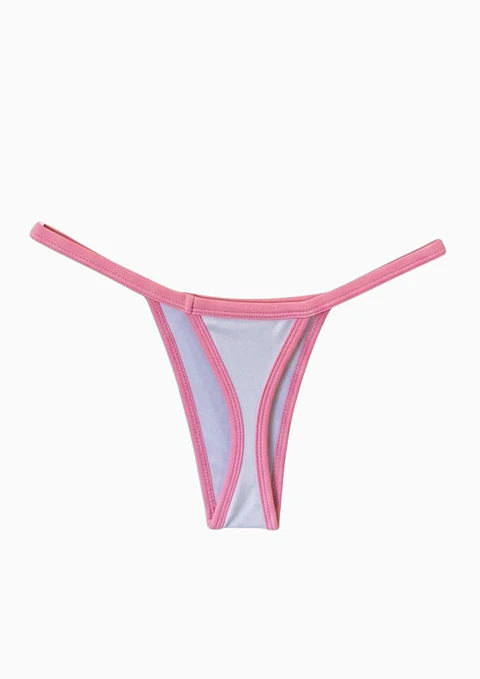 Branco/Rosa chiclete