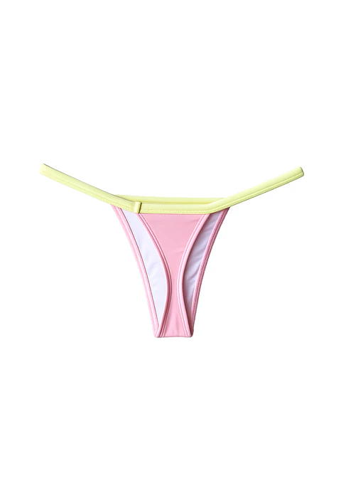 Fita - Rosa/Amarelo manteiga 