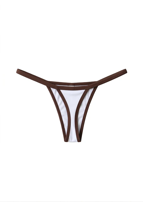 Branco com viés chocolate 
