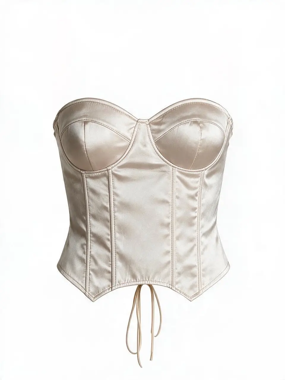 Corset acetinado  1