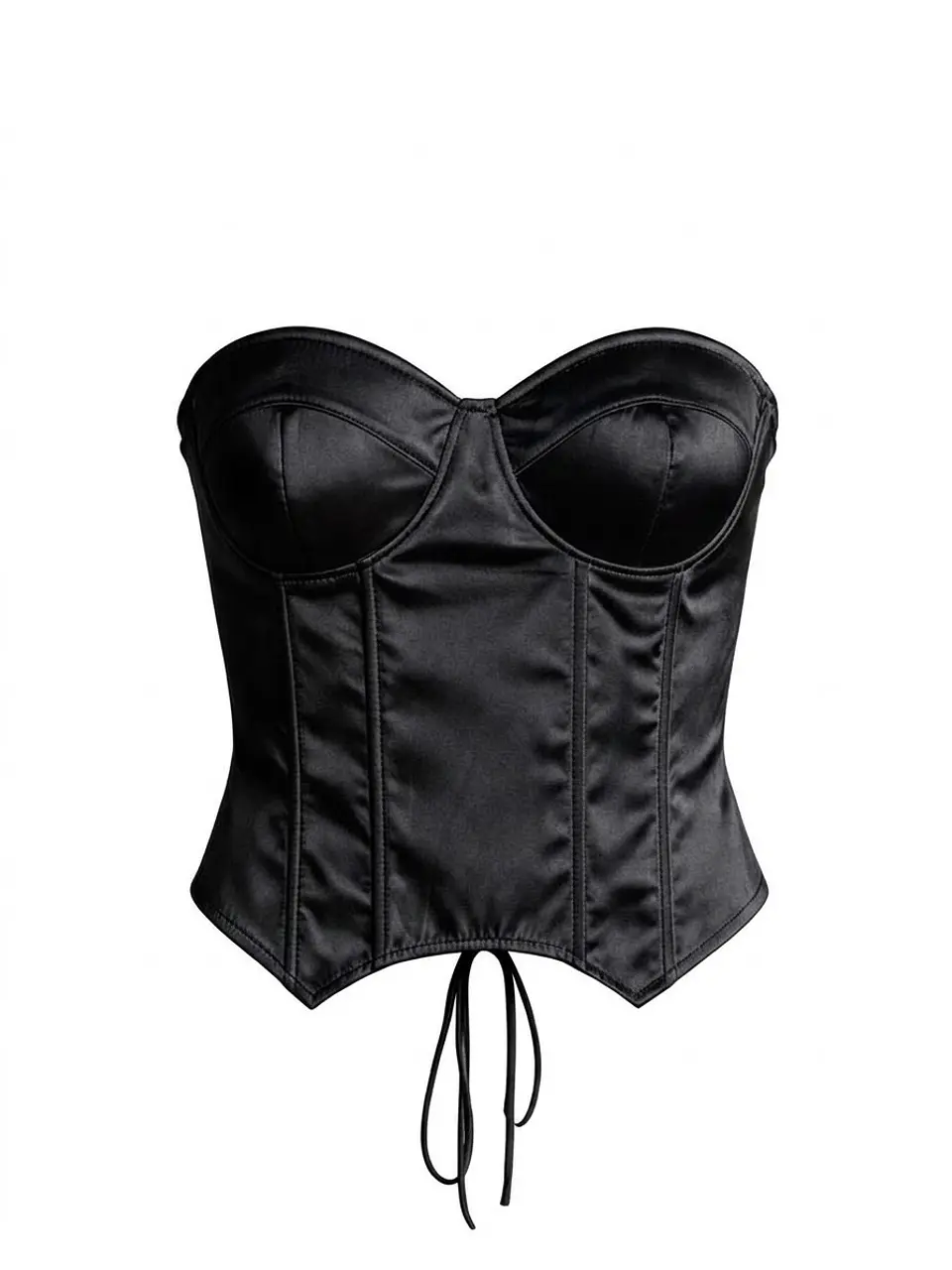 Corset acetinado  2