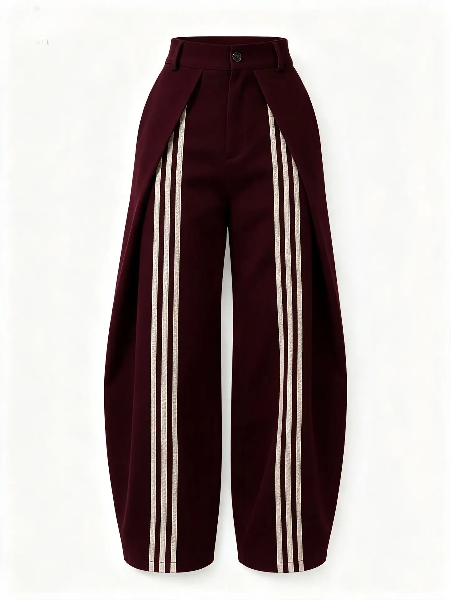 Calça ballon riscas brancas 2