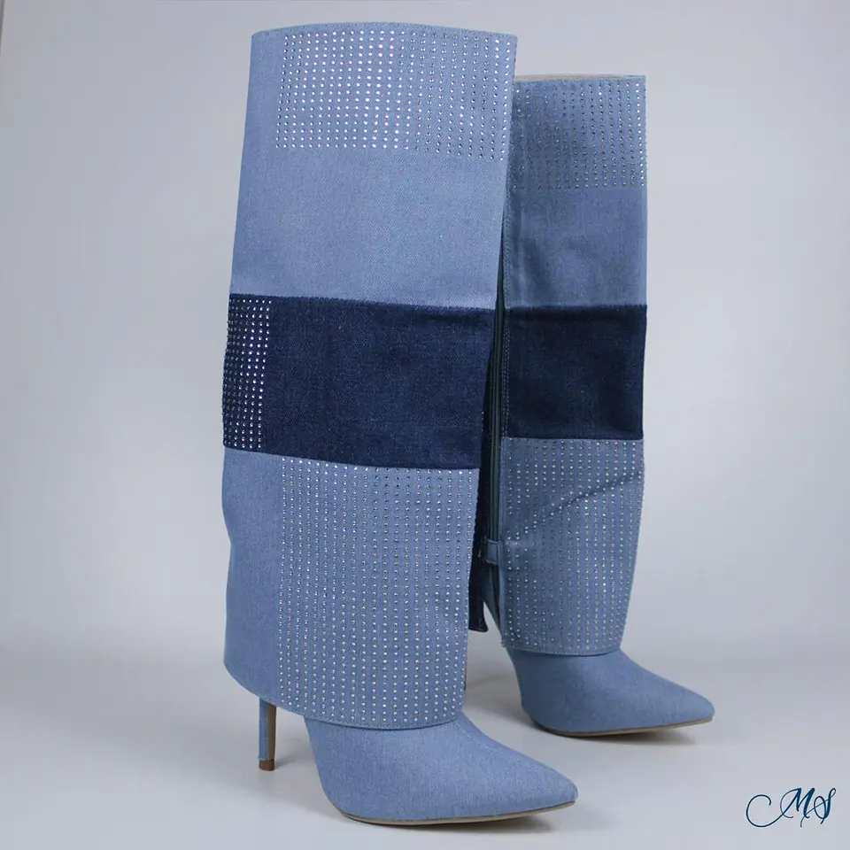 Botas Largas Marglo 74 Denim 3
