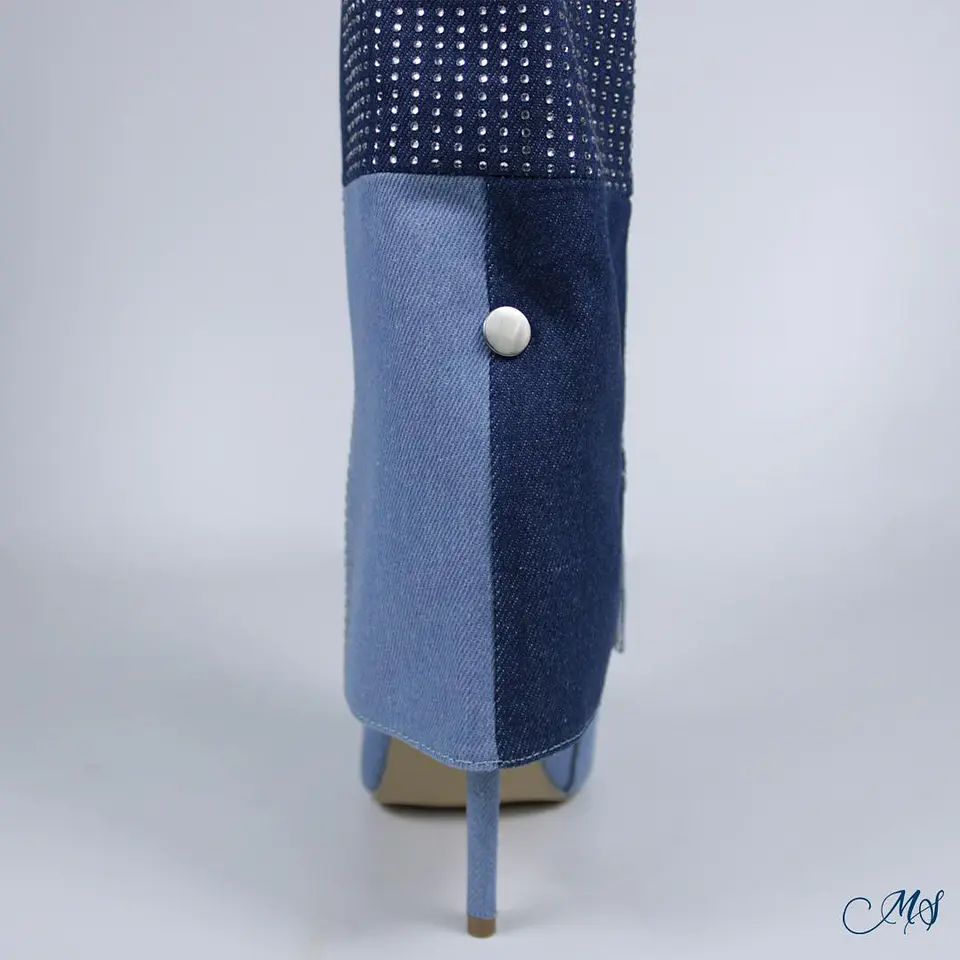 Botas Largas Marglo 74 Denim 4