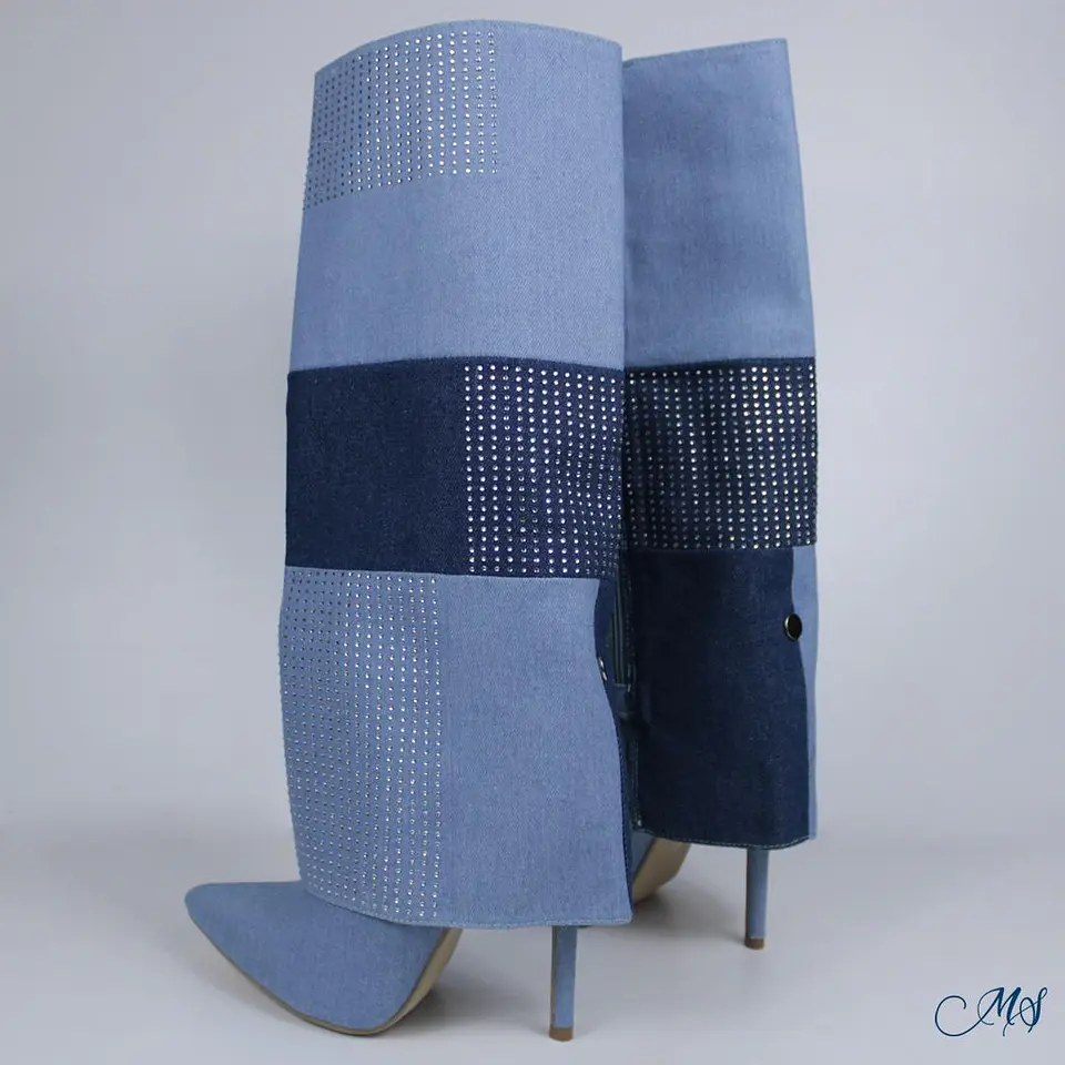 Botas Largas Marglo 74 Denim 7