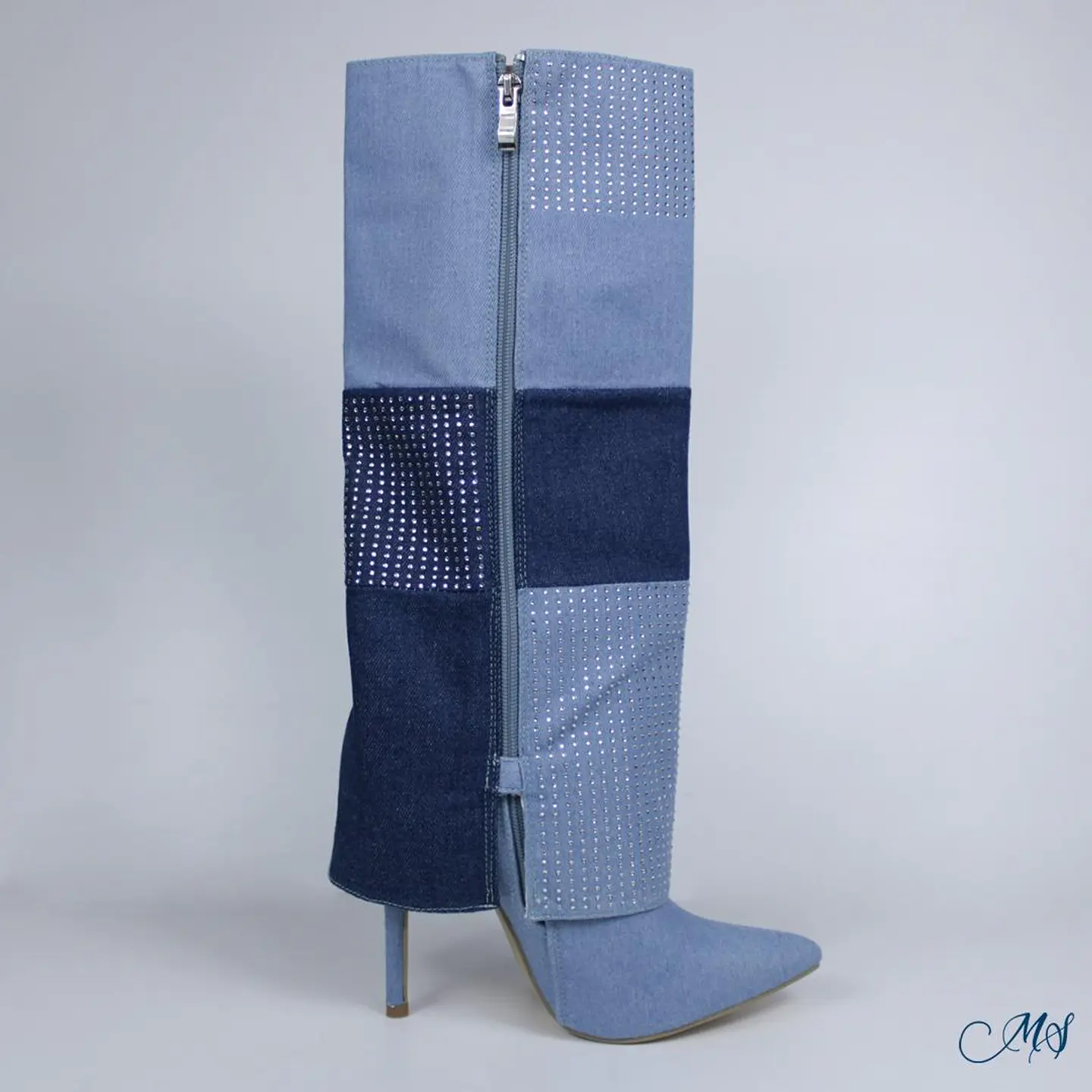 Botas Largas Marglo 74 Denim 6