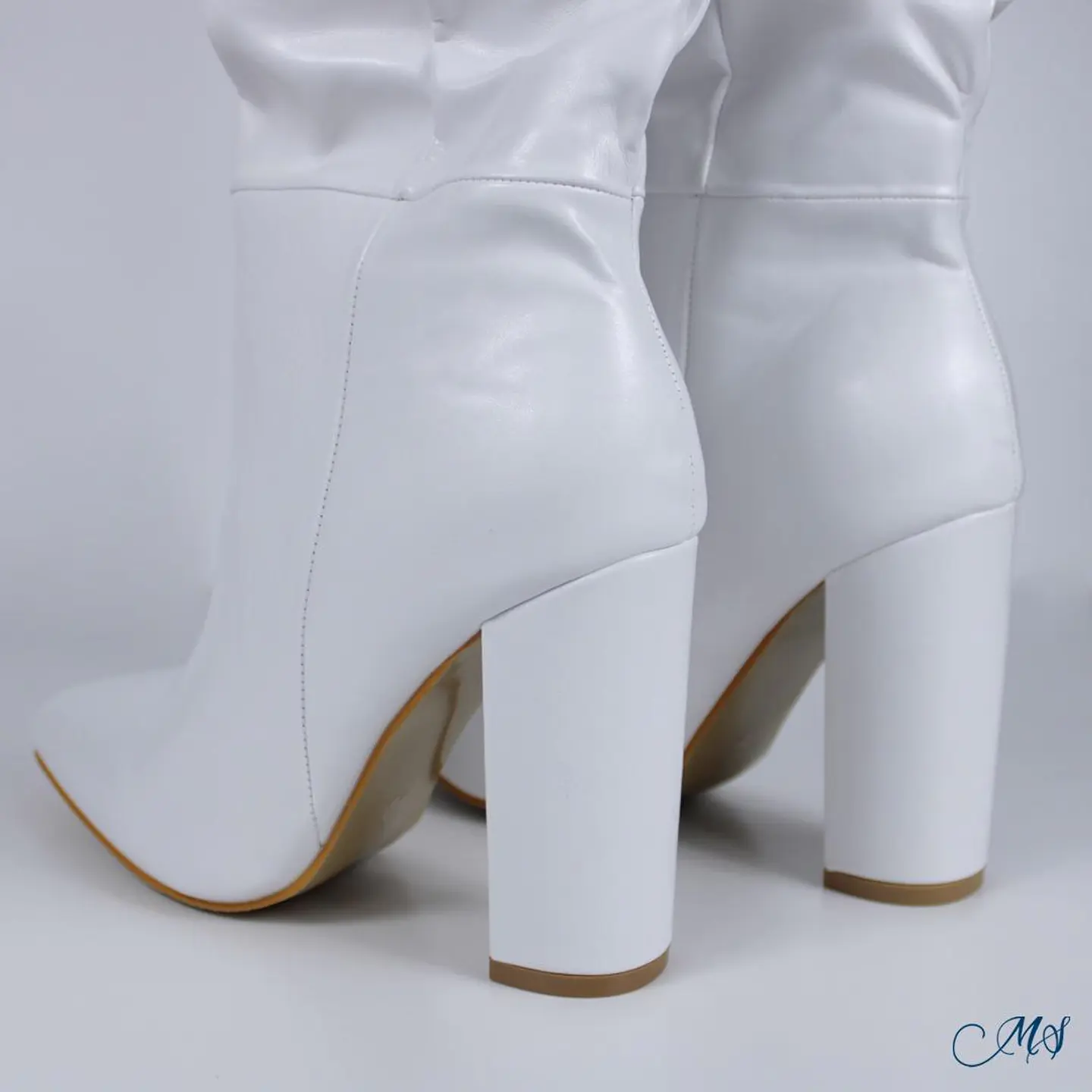 Botas Largas Marglo 73 Blanco  3
