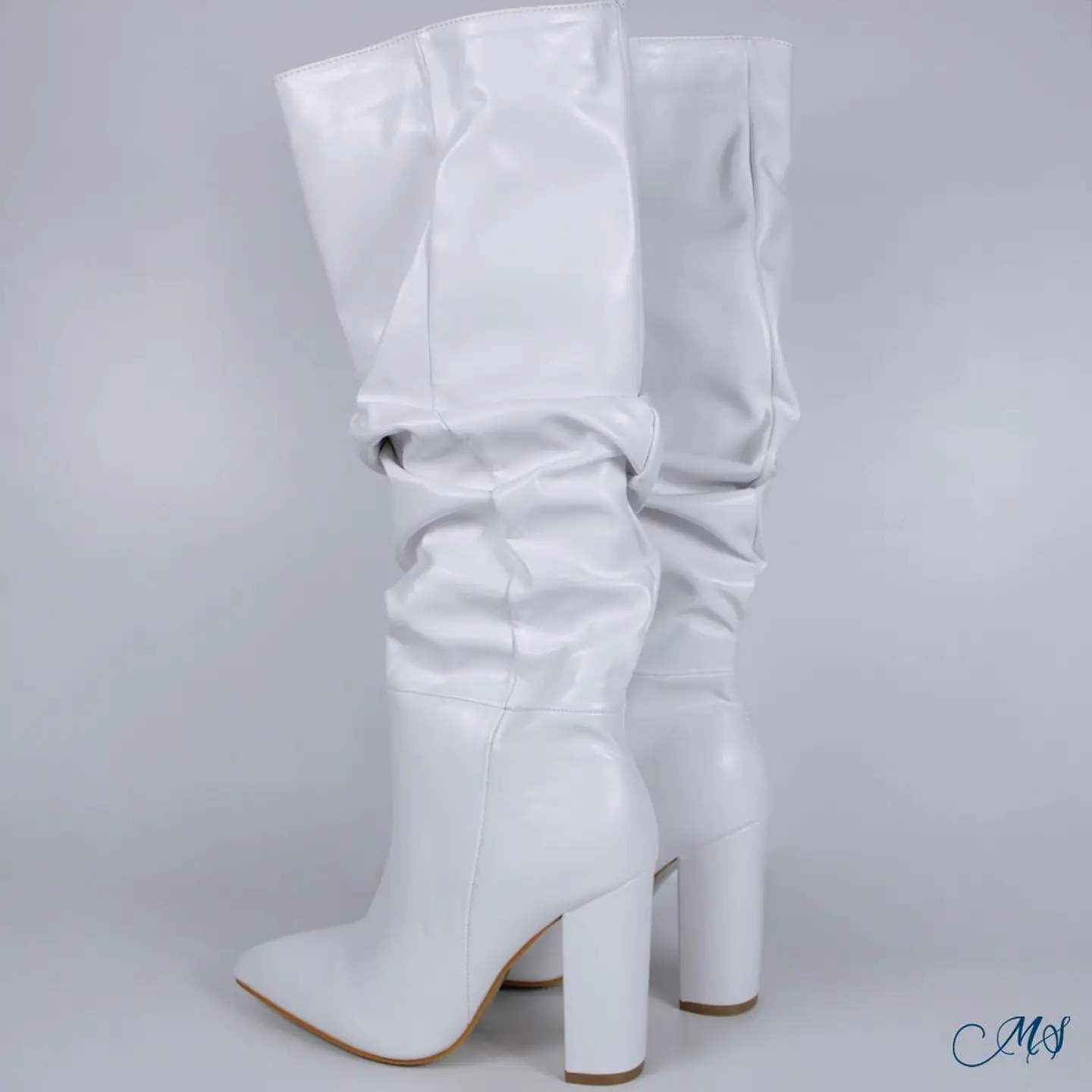Botas Largas Marglo 73 Blanco  5