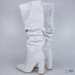 Botas Largas Marglo 73 Blanco  - Miniatura 5