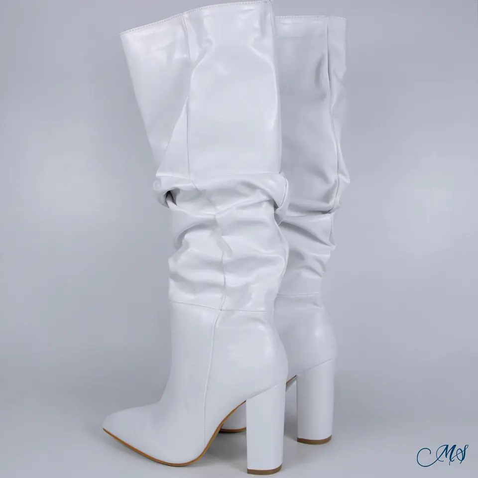 Botas Largas Marglo 73 Blanco  5