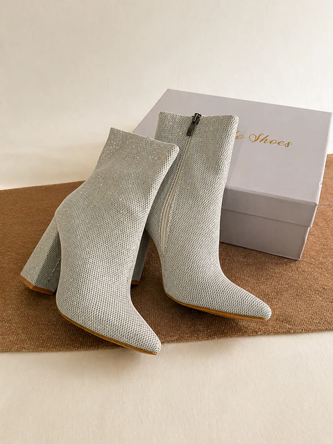 Botas Cortas Marglo 07 Plata