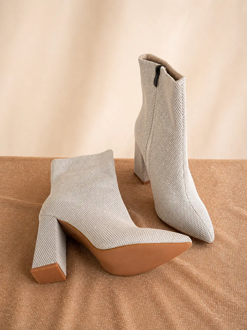 Botas Cortas Marglo 07 Plata 3