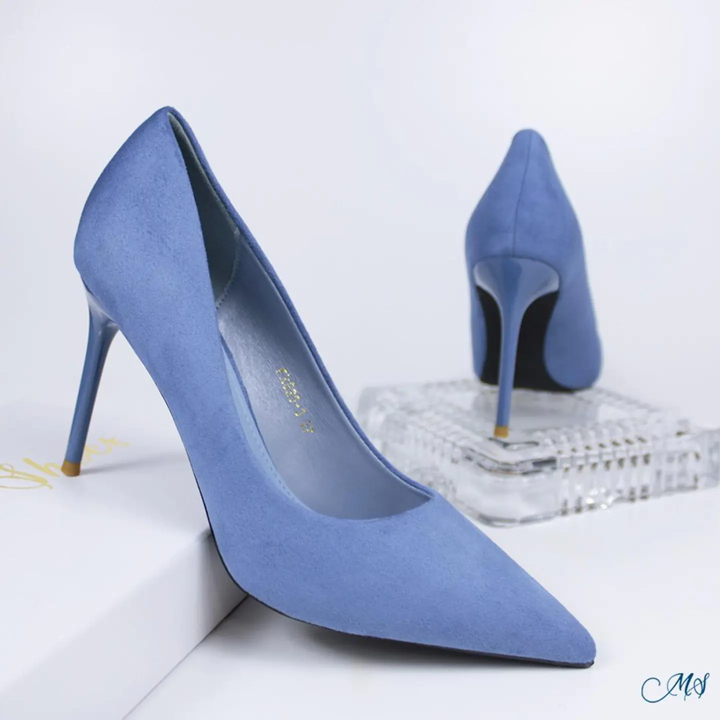 Stiletto Marglo 12 Celeste 1