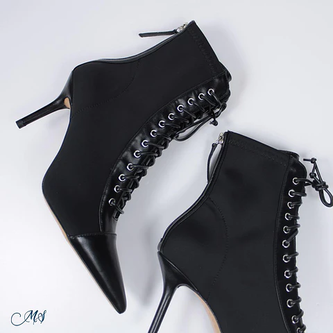 Botas Cortas Marglo 44 Negro
