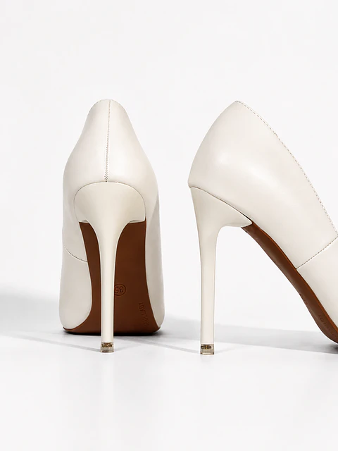 Stilettos Blancos Marglo 49