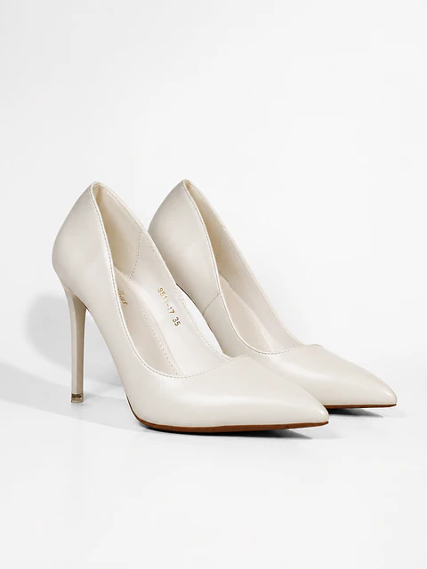 Stilettos Blancos Marglo 49