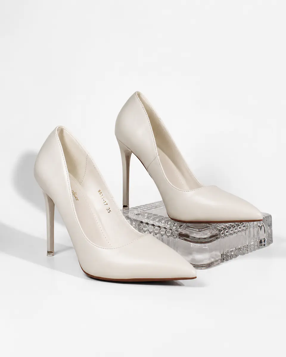 Stilettos Blancos Marglo 49 3