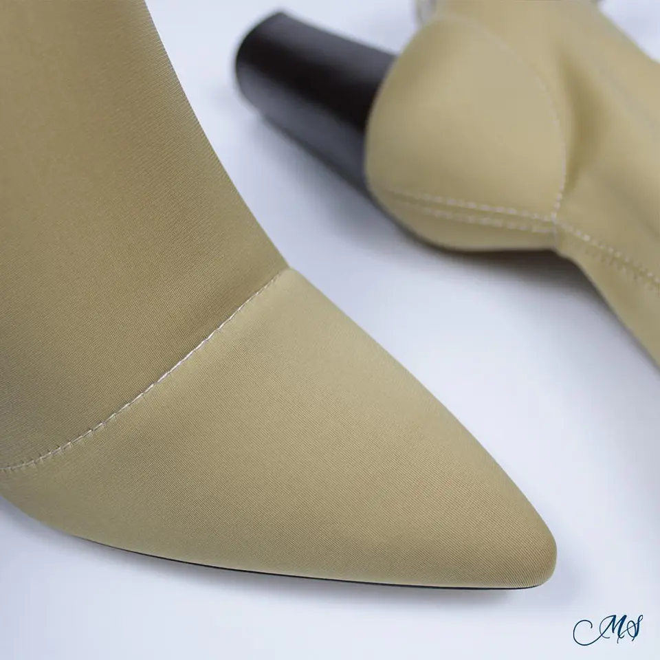 Botas Cortas Marglo 45 Beige 4