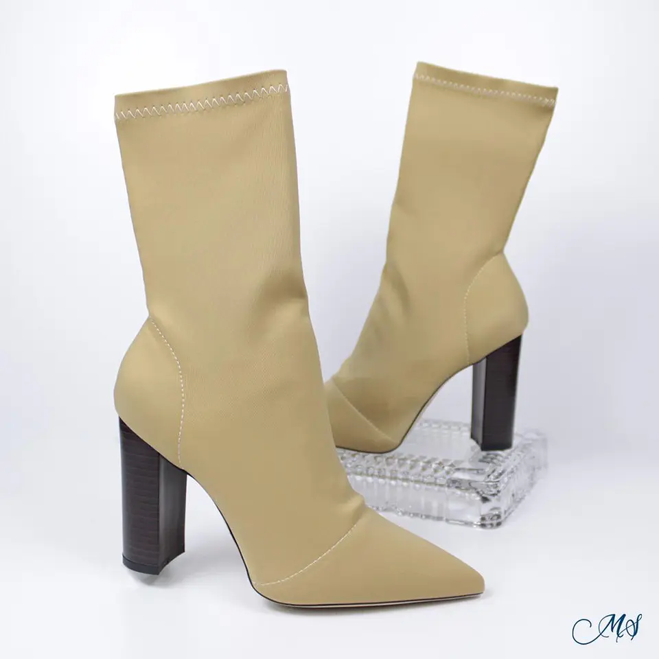 Botas Cortas Marglo 45 Beige 3