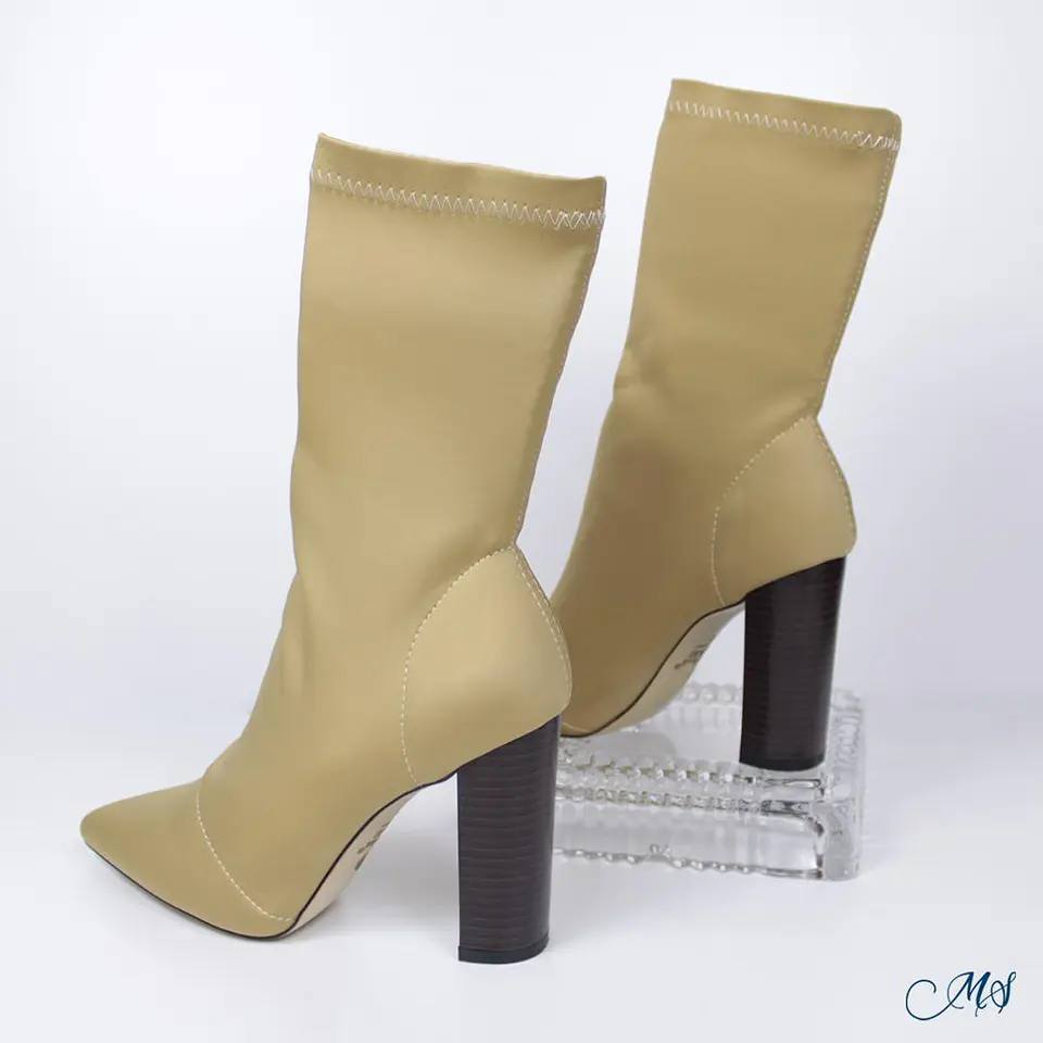 Botas Cortas Marglo 45 Beige 5