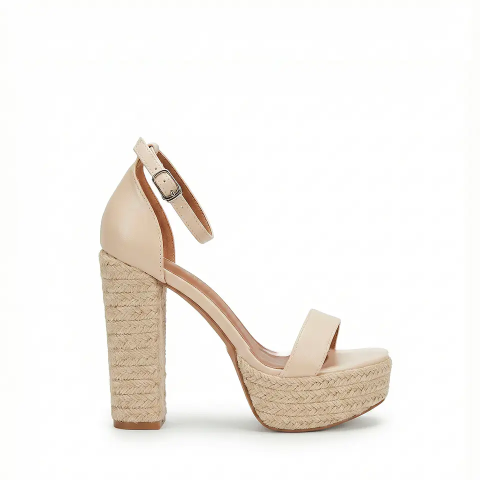 Sandalias Plataforma Marglo 50 Blanco 3