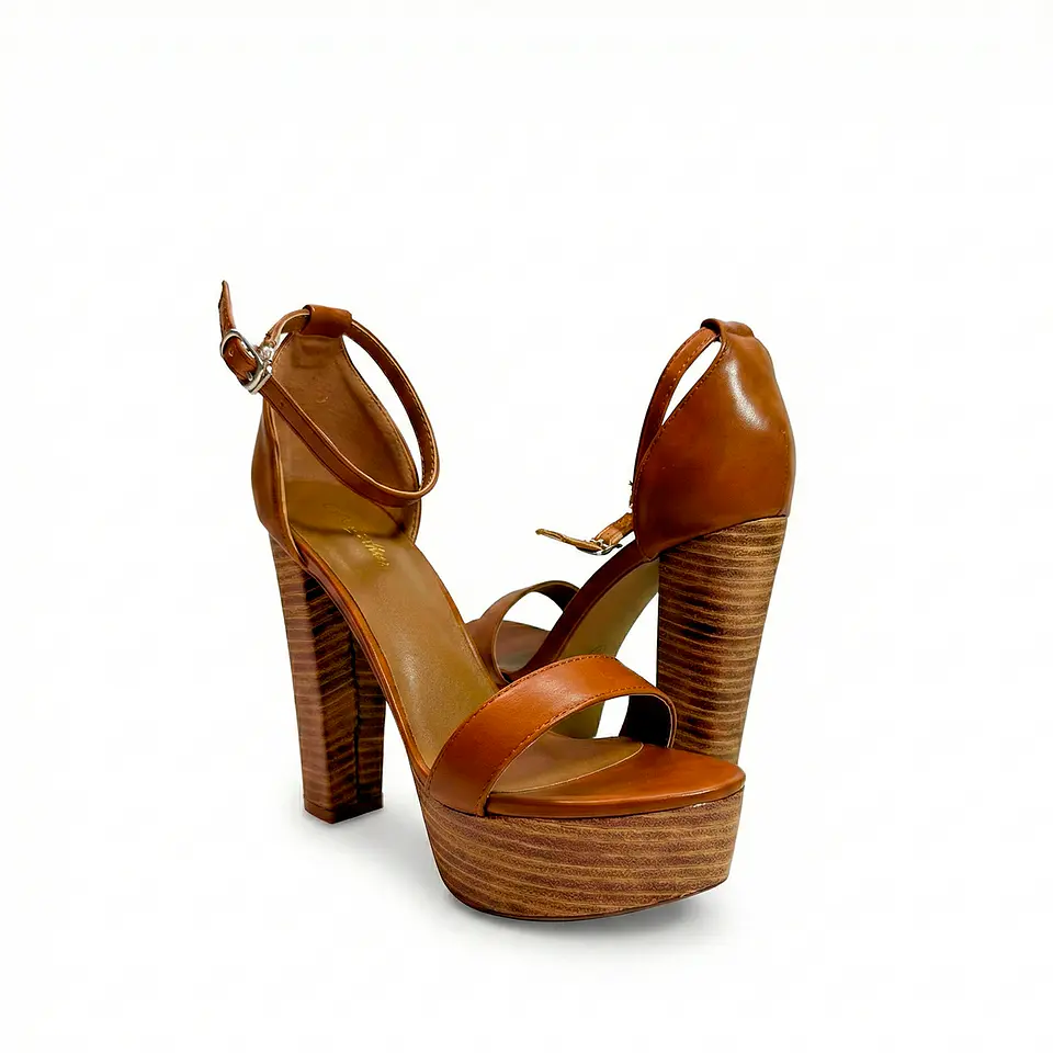 Sandalias Plataforma Marglo 56 Marrón 3