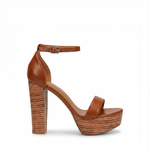 Sandalias Plataforma Marglo 56 Marrón