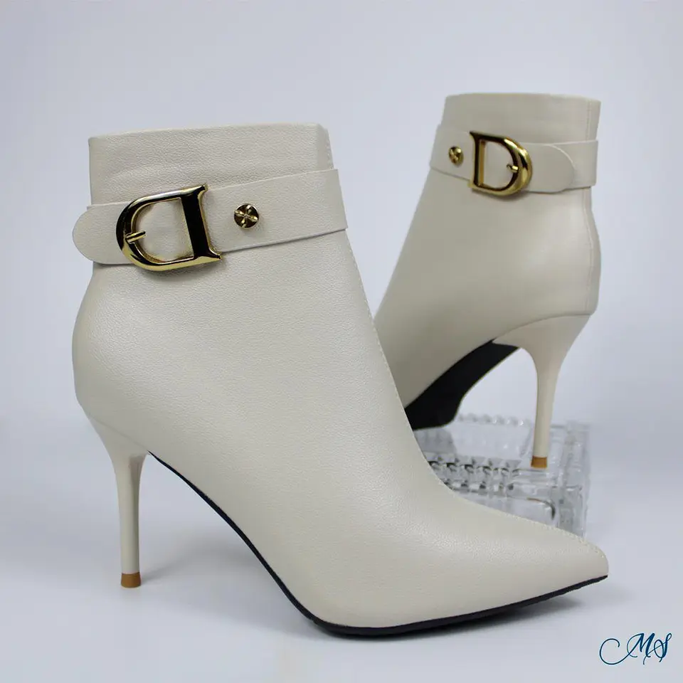 Botines Crema Marglo 59 4