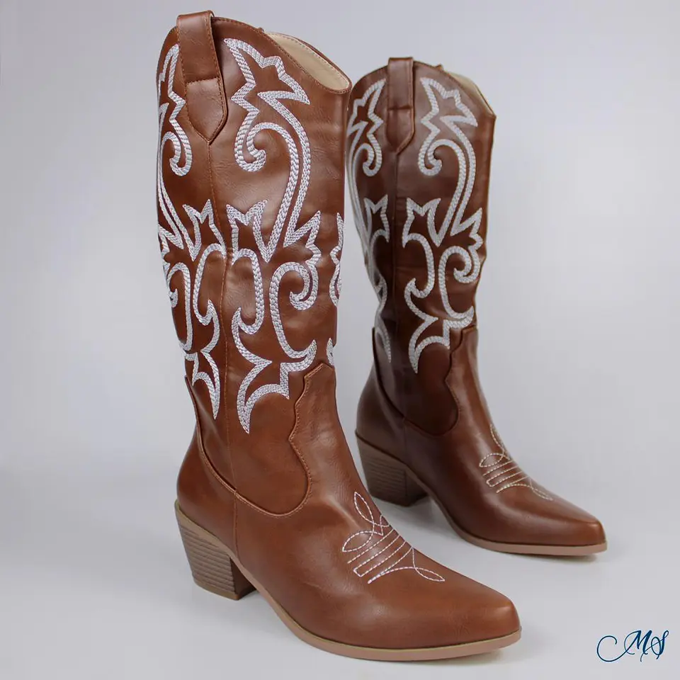 Botas Vaqueras Marglo 60 Marrón 4