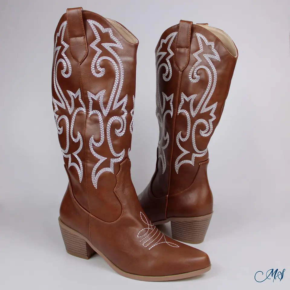 Botas Vaqueras Marglo 60 Marrón 6
