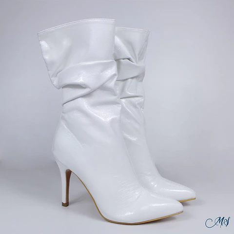 Botas Cortas Marglo 62 Blanco