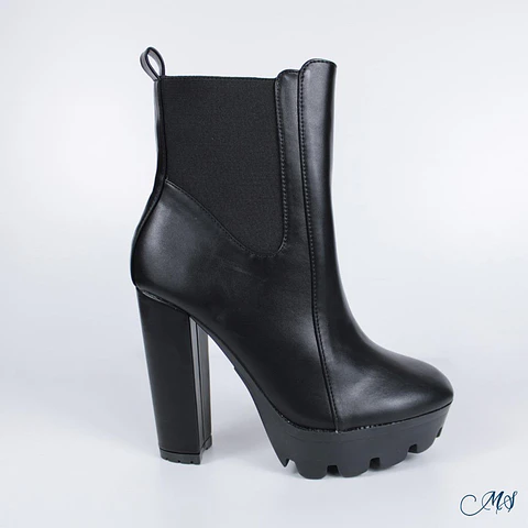 Botines Negros Marglo 64