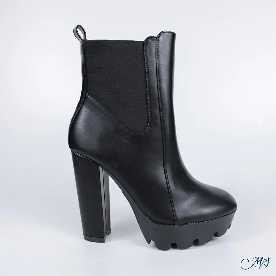 Botines Negros Marglo 64 1