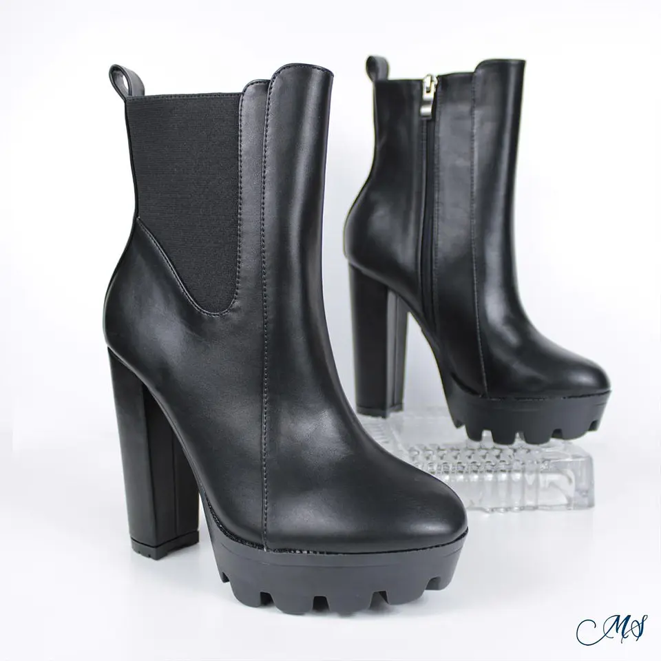 Botines Negros Marglo 64 2