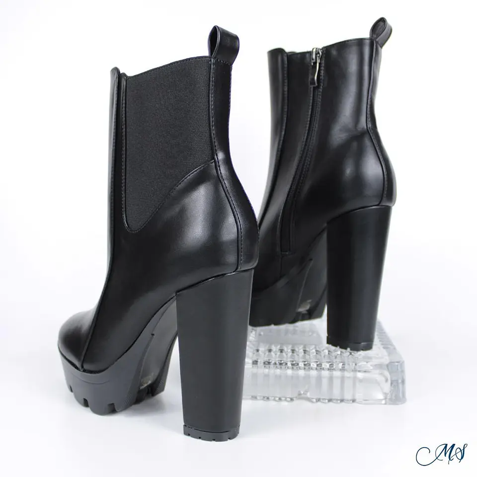 Botines Negros Marglo 64 4