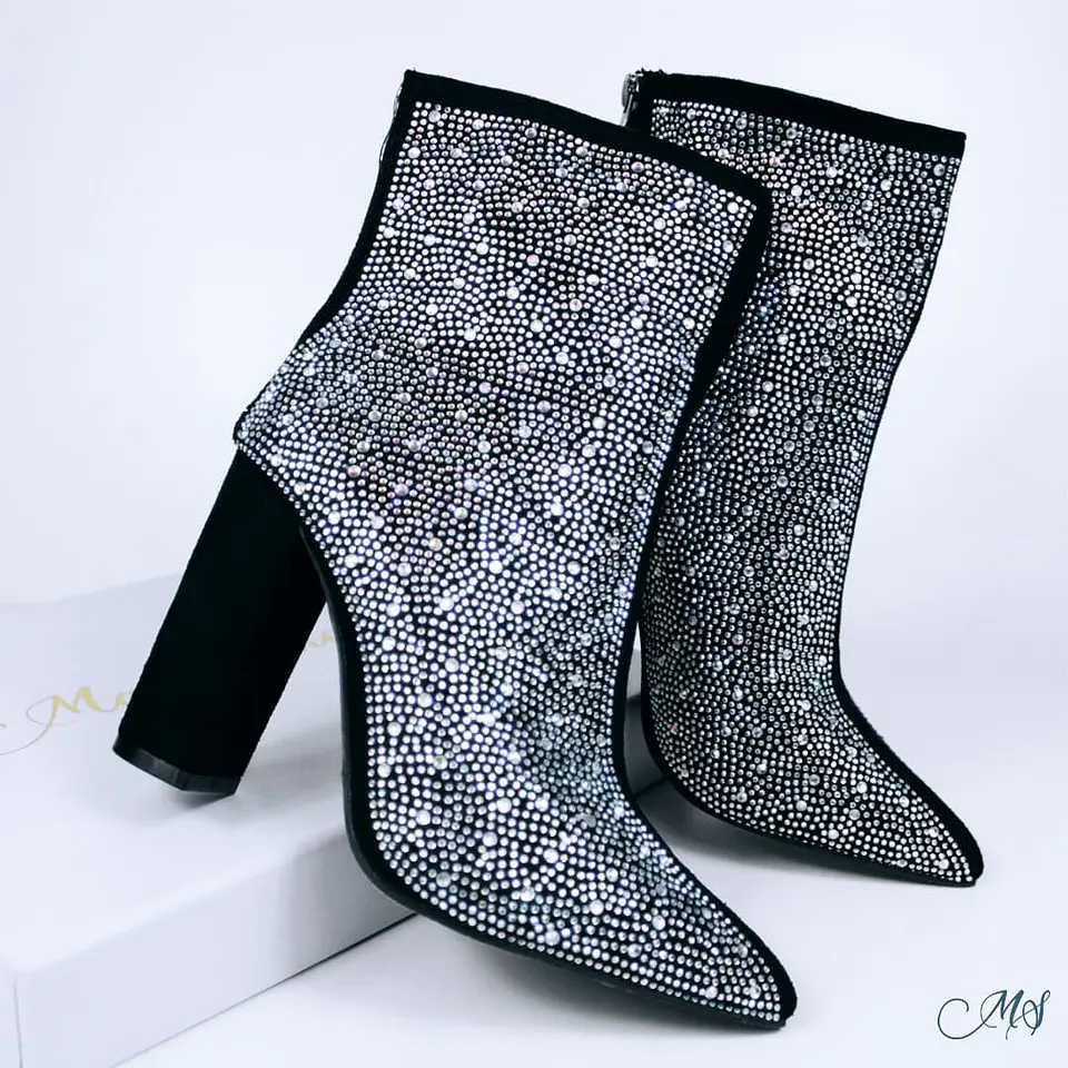 Botines Negros Marglo 65  1