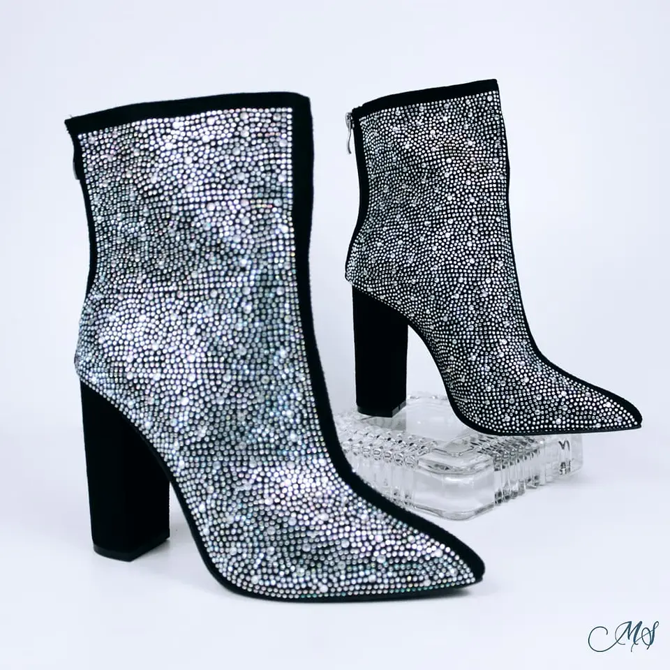 Botines Negros Marglo 65  3