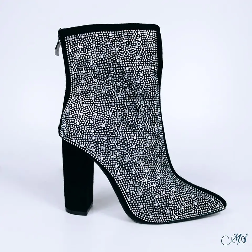Botines Negros Marglo 65  7