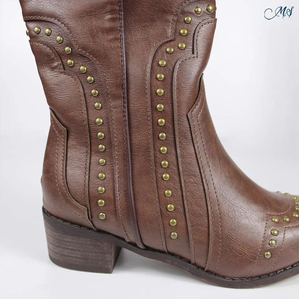Botas Vaqueras Marglo 66 Marrón 6