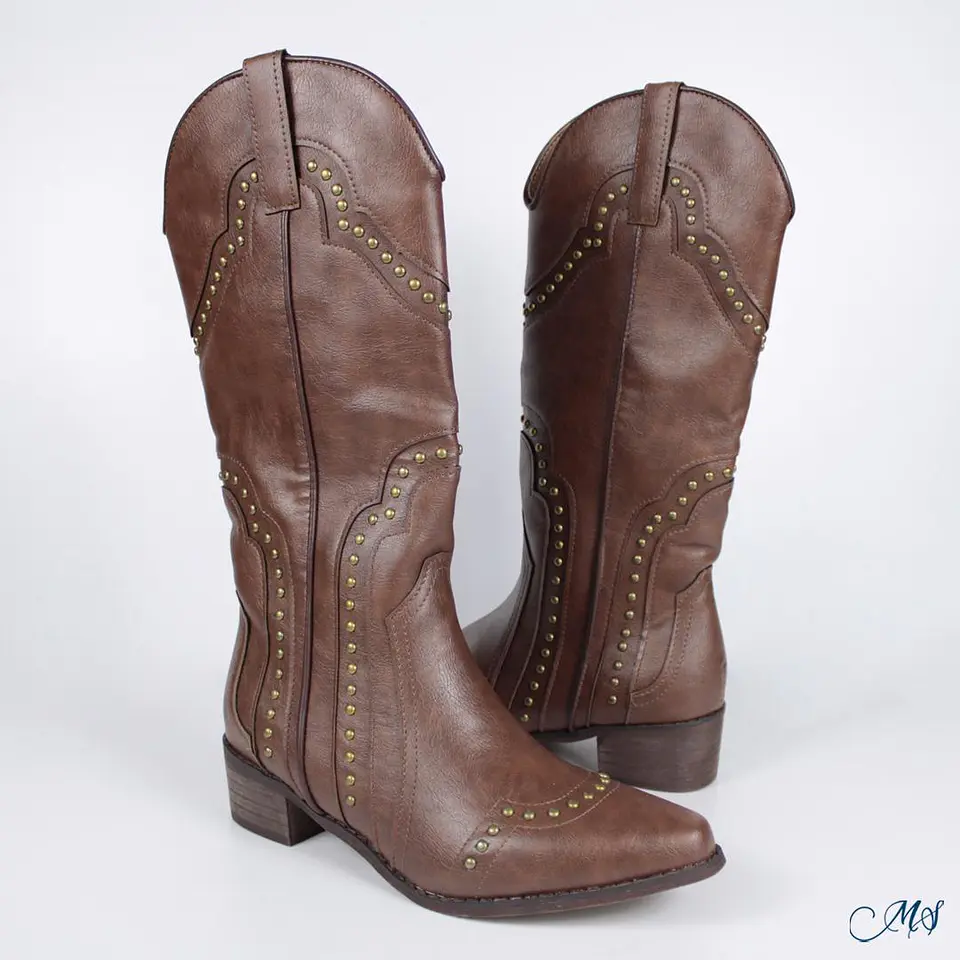 Botas Vaqueras Marglo 66 Marrón 5