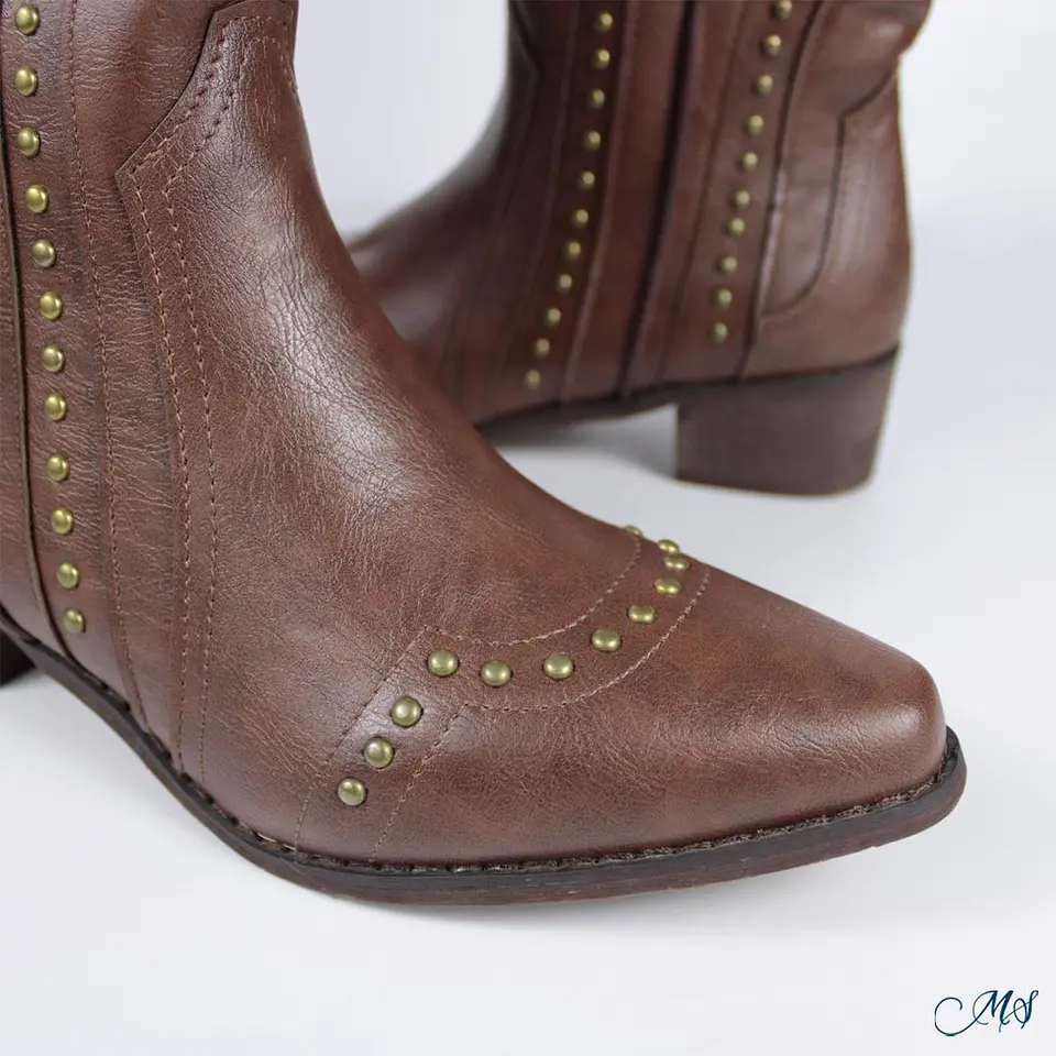 Botas Vaqueras Marglo 66 Marrón 2