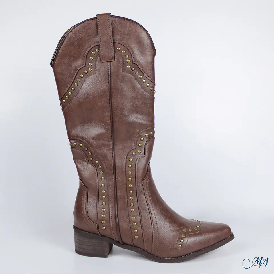 Botas Vaqueras Marglo 66 Marrón 1