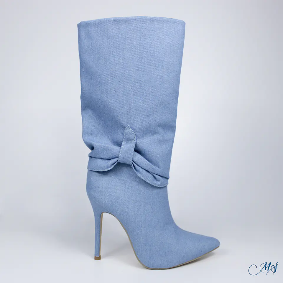 Botas Largas Denim Marglo 67 1