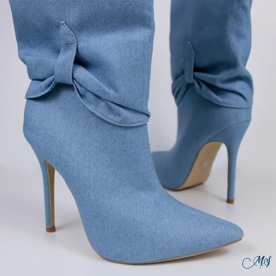 Botas Largas Denim Marglo 67 2