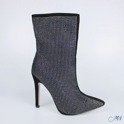 Botas Cortas Brillos Marglo 70