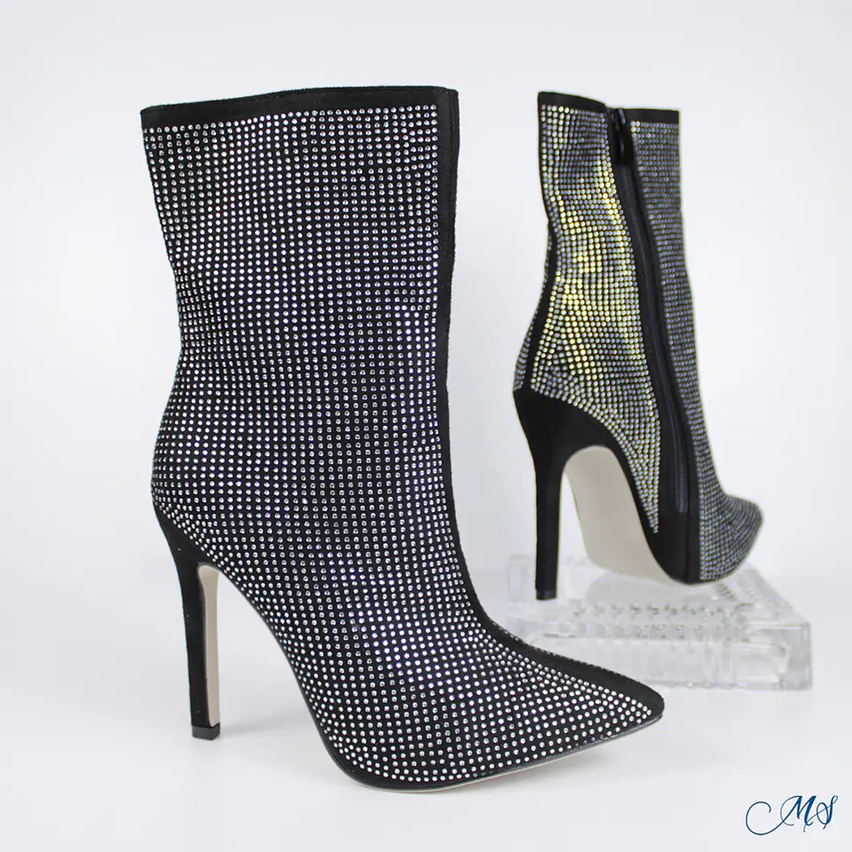 Botas Cortas Brillos Marglo 70 2