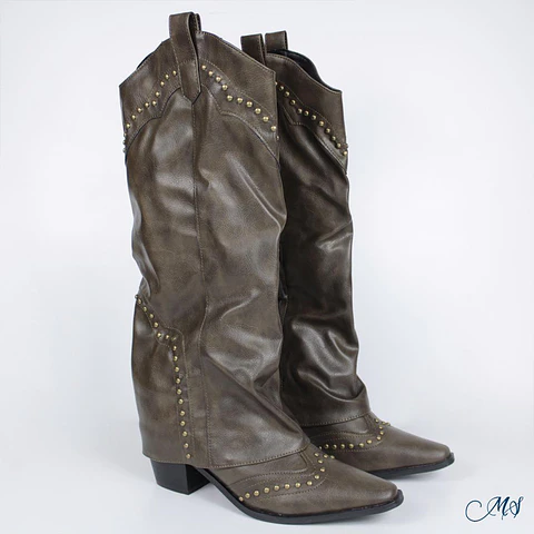 Botas Largas Marglo 71 Marrón