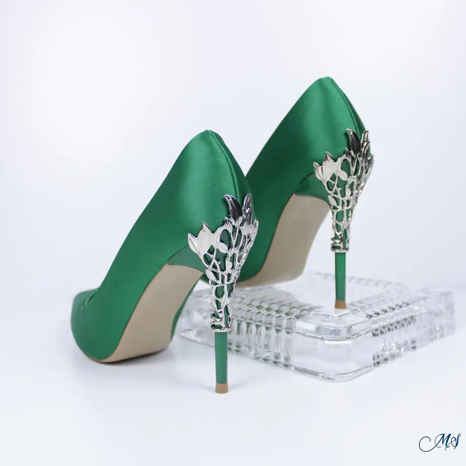 Stilettos Satín Marglo 11  9